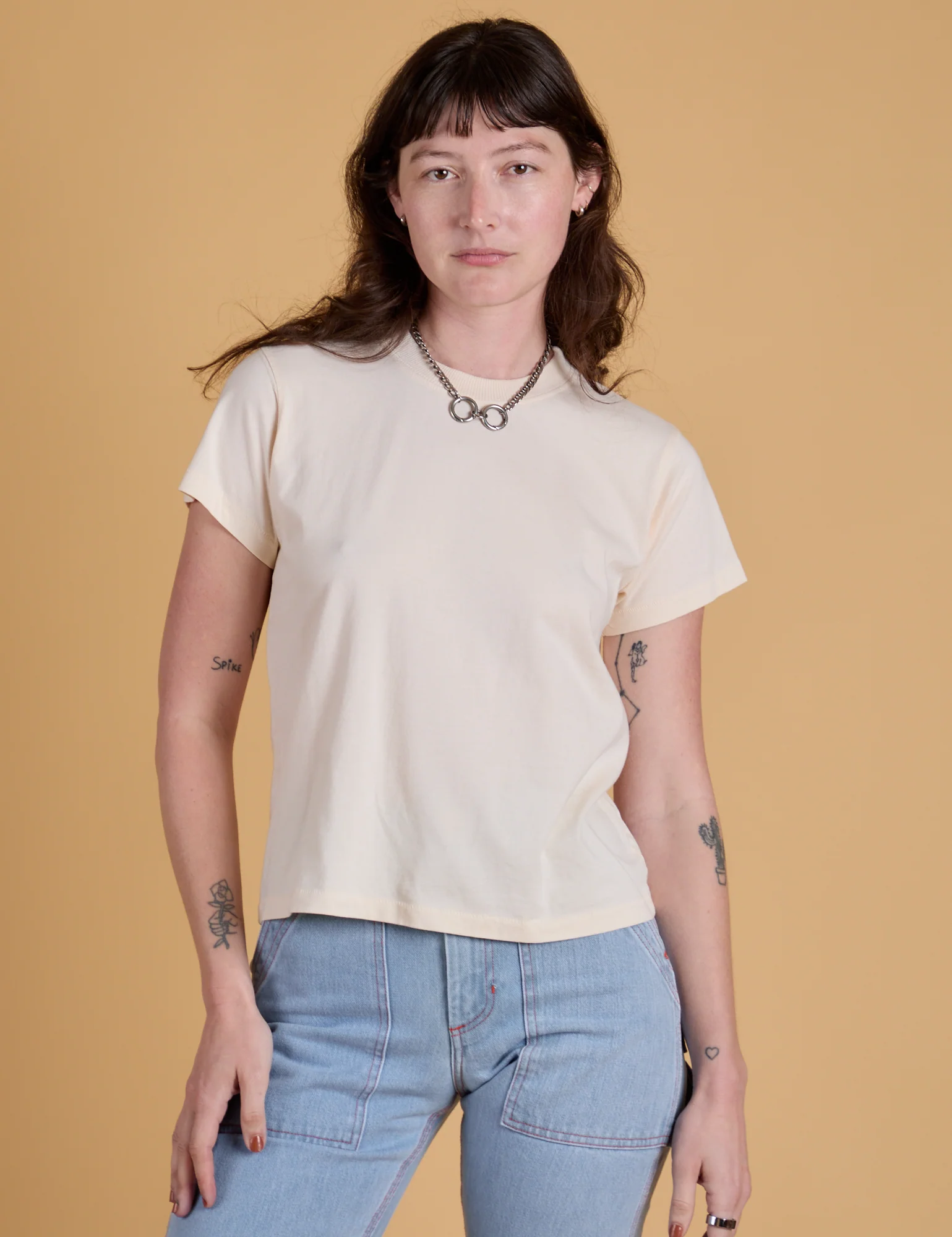 The Organic Vintage Tee - Vintage Off White - Image 20