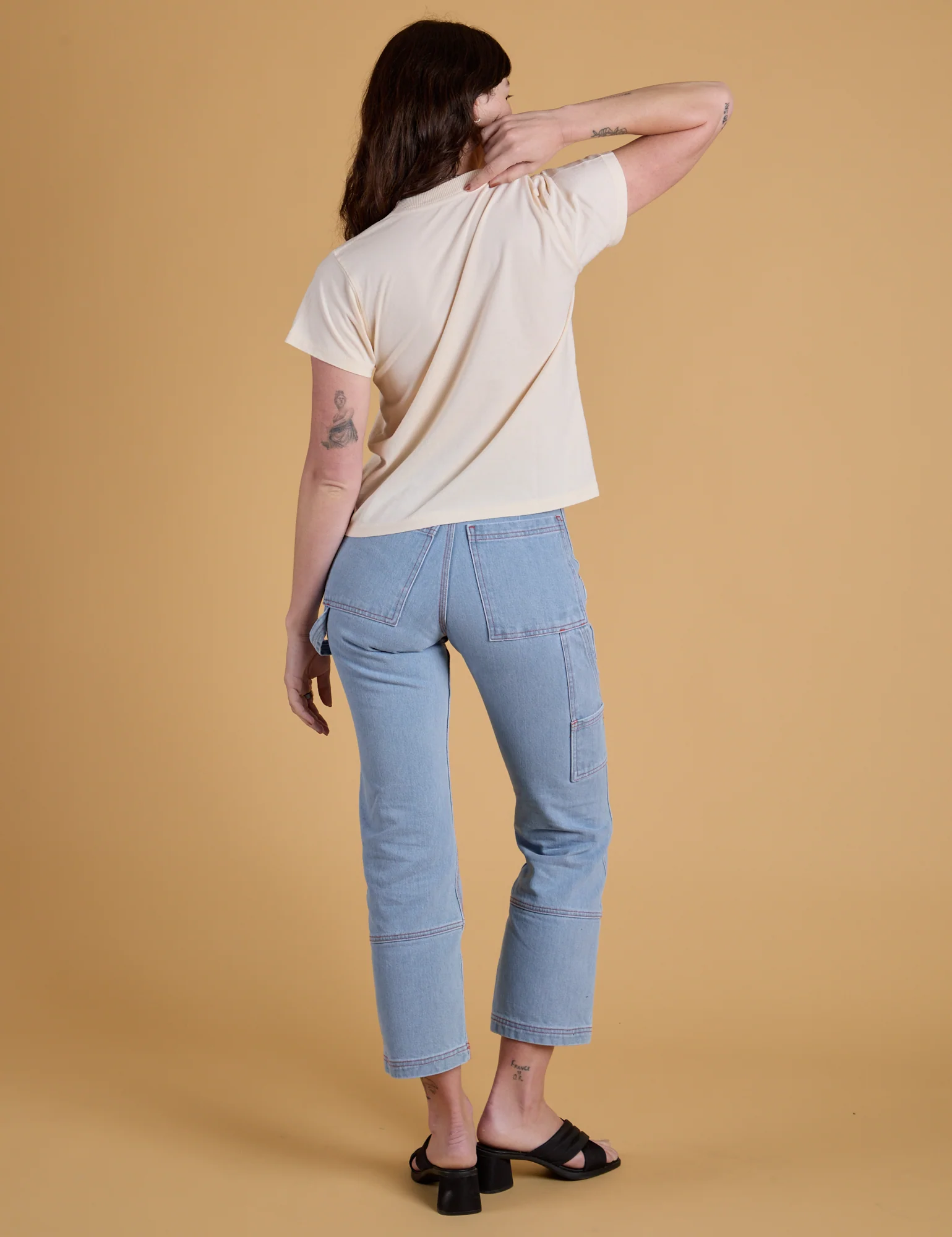 The Organic Vintage Tee - Vintage Off White - Image 25