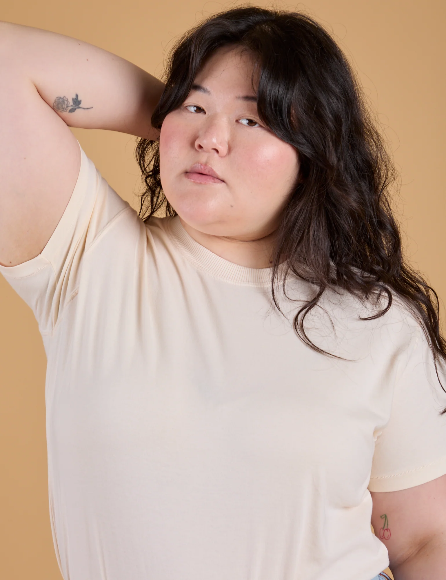 The Organic Vintage Tee - Vintage Off White - Image 8
