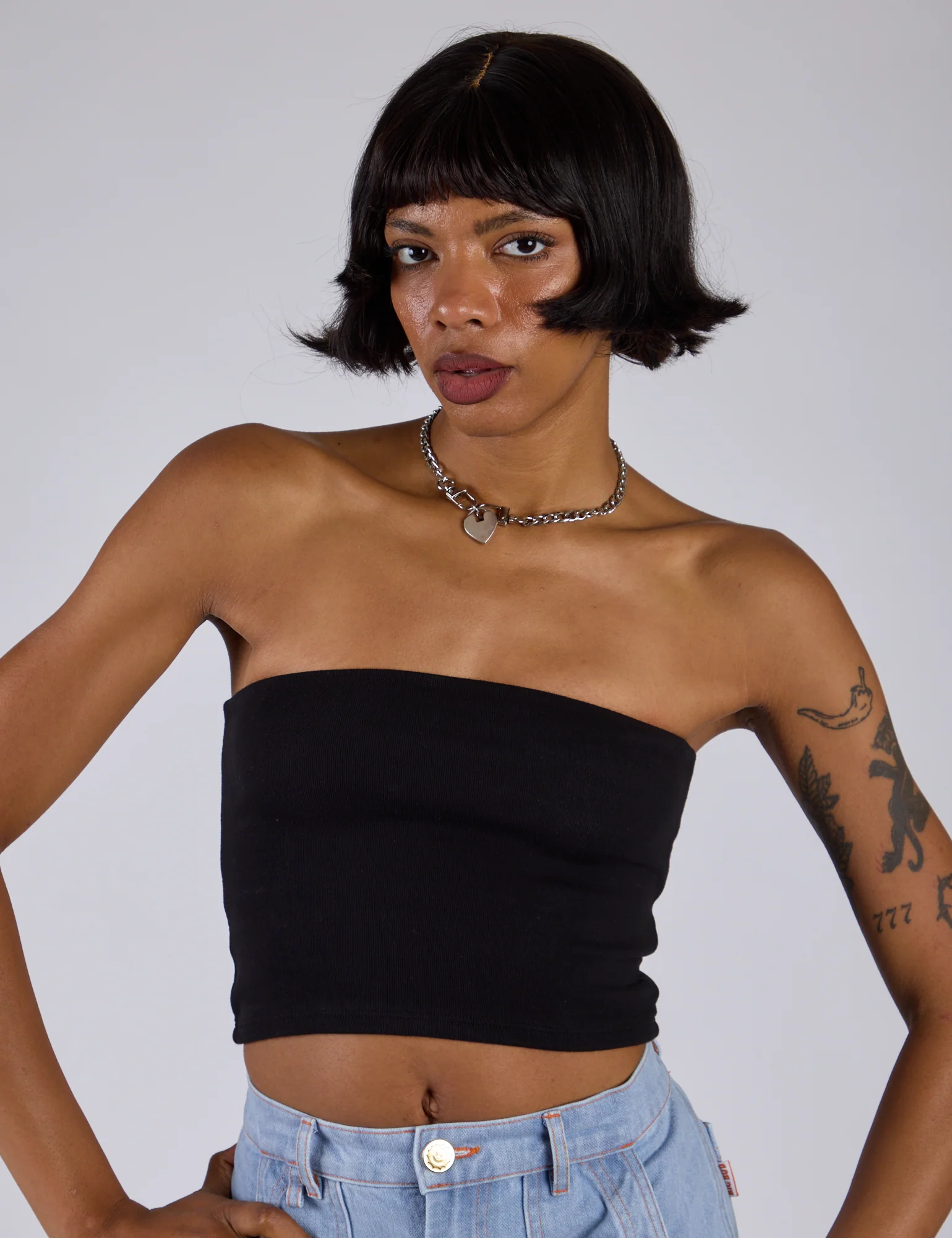 Tube Top - Basic Black - Image 4