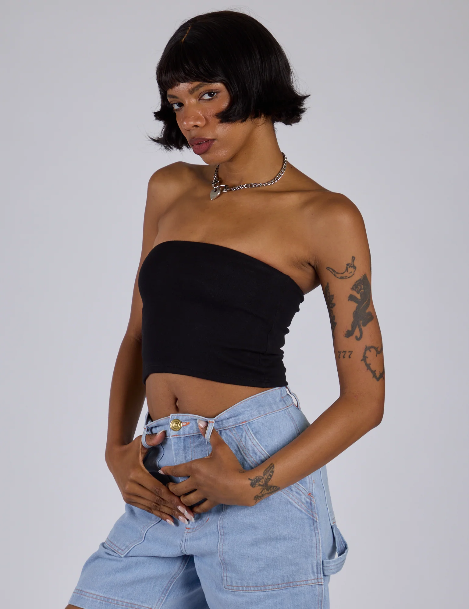 Tube Top - Basic Black - Image 5