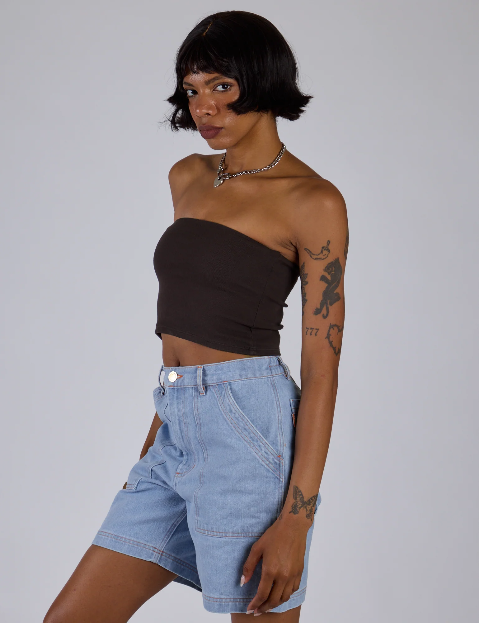 Tube Top - Espresso Brown - Image 14