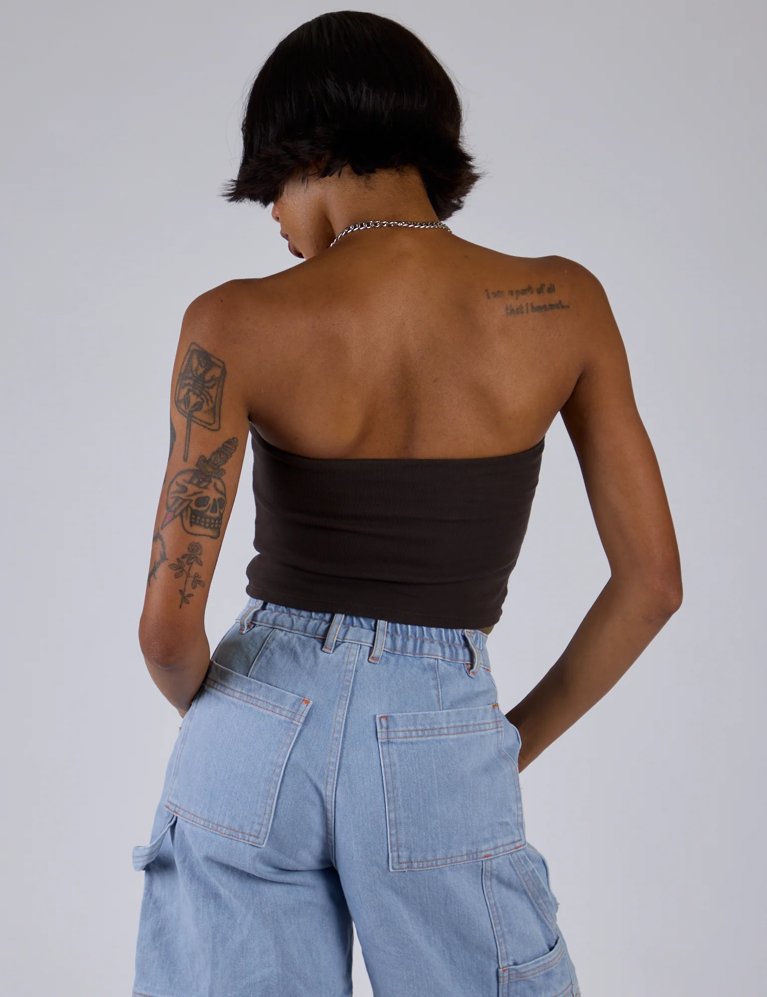 Tube Top - Espresso Brown - Image 15