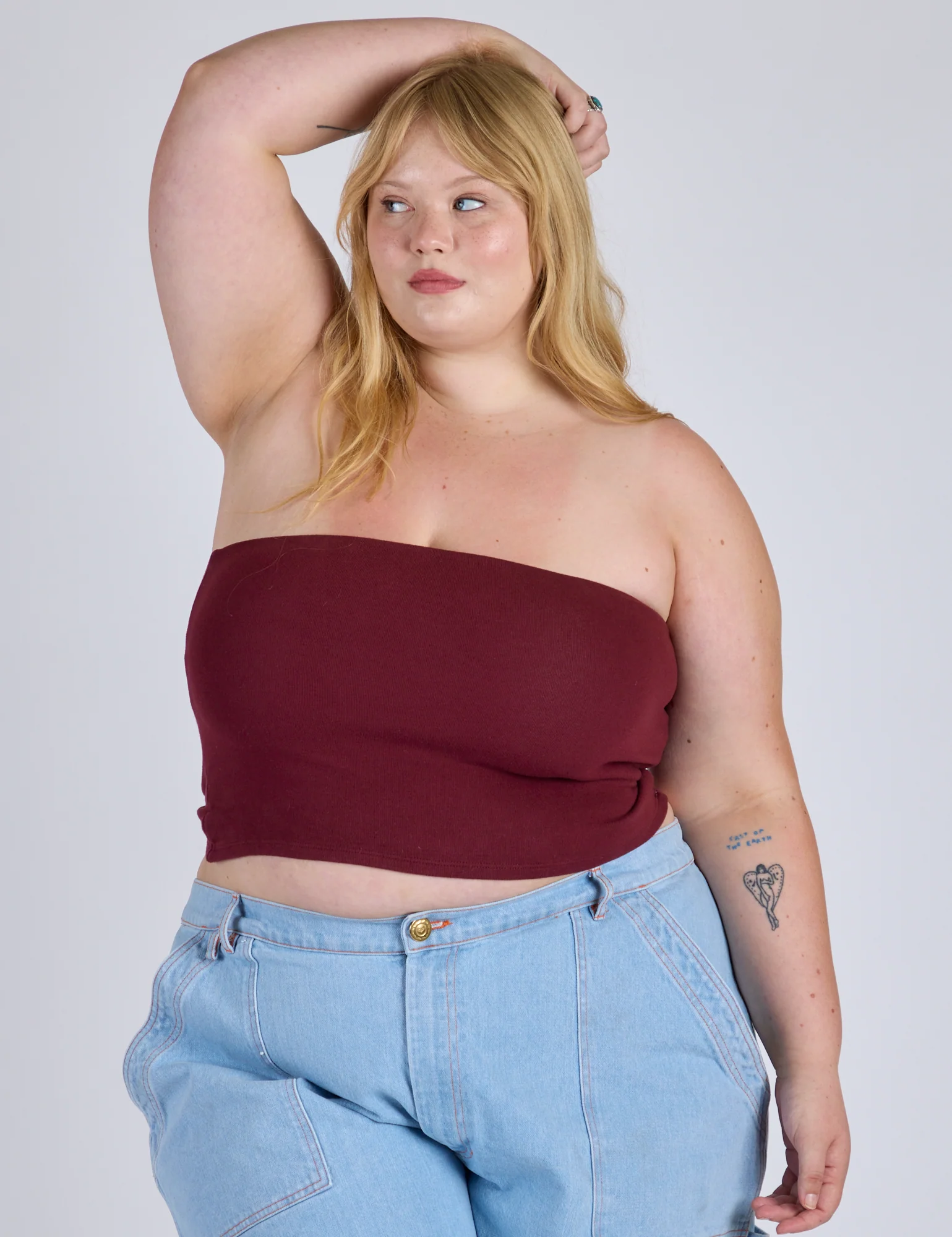 Tube Top - Red Wine - Image 3