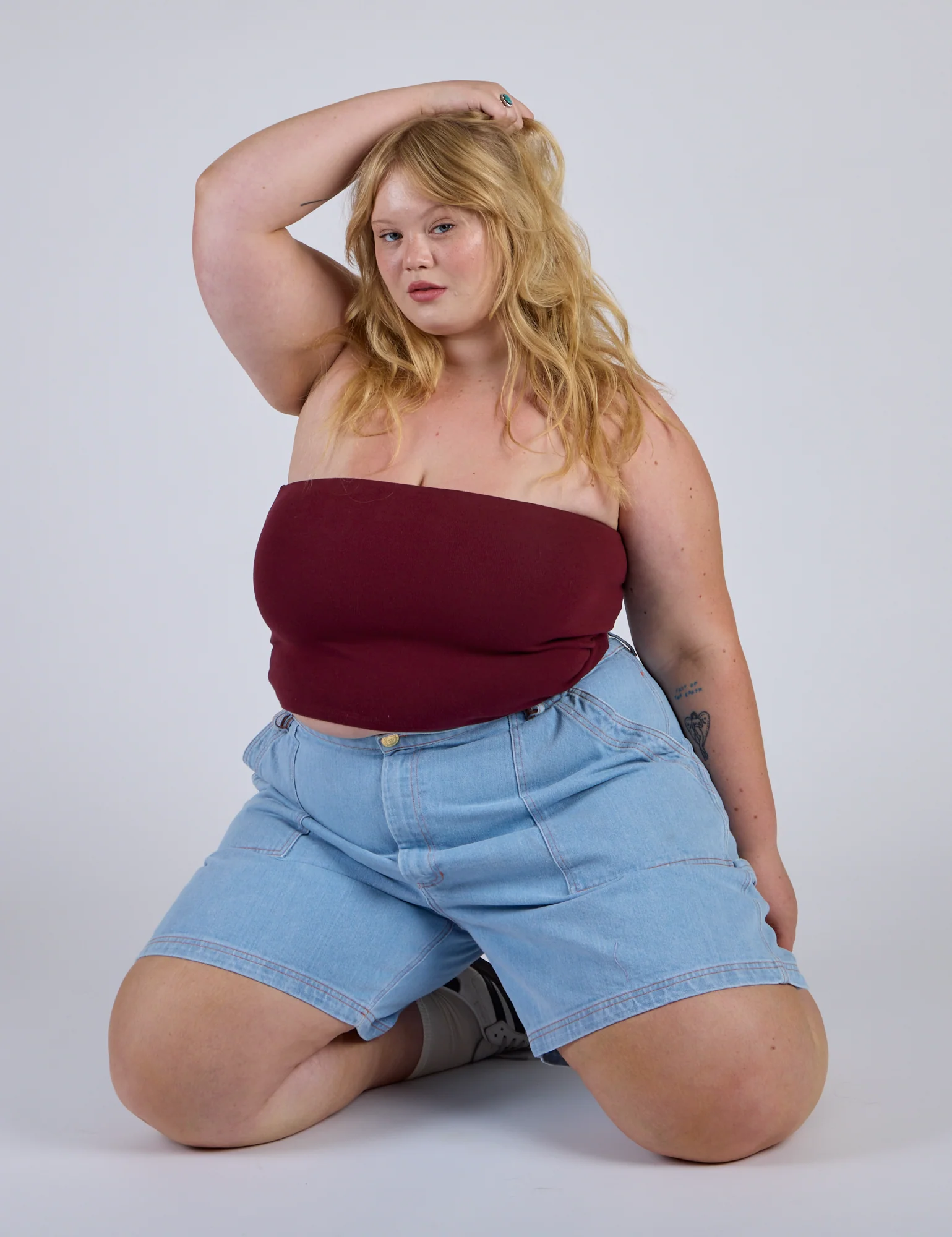 Tube Top - Red Wine - Image 8