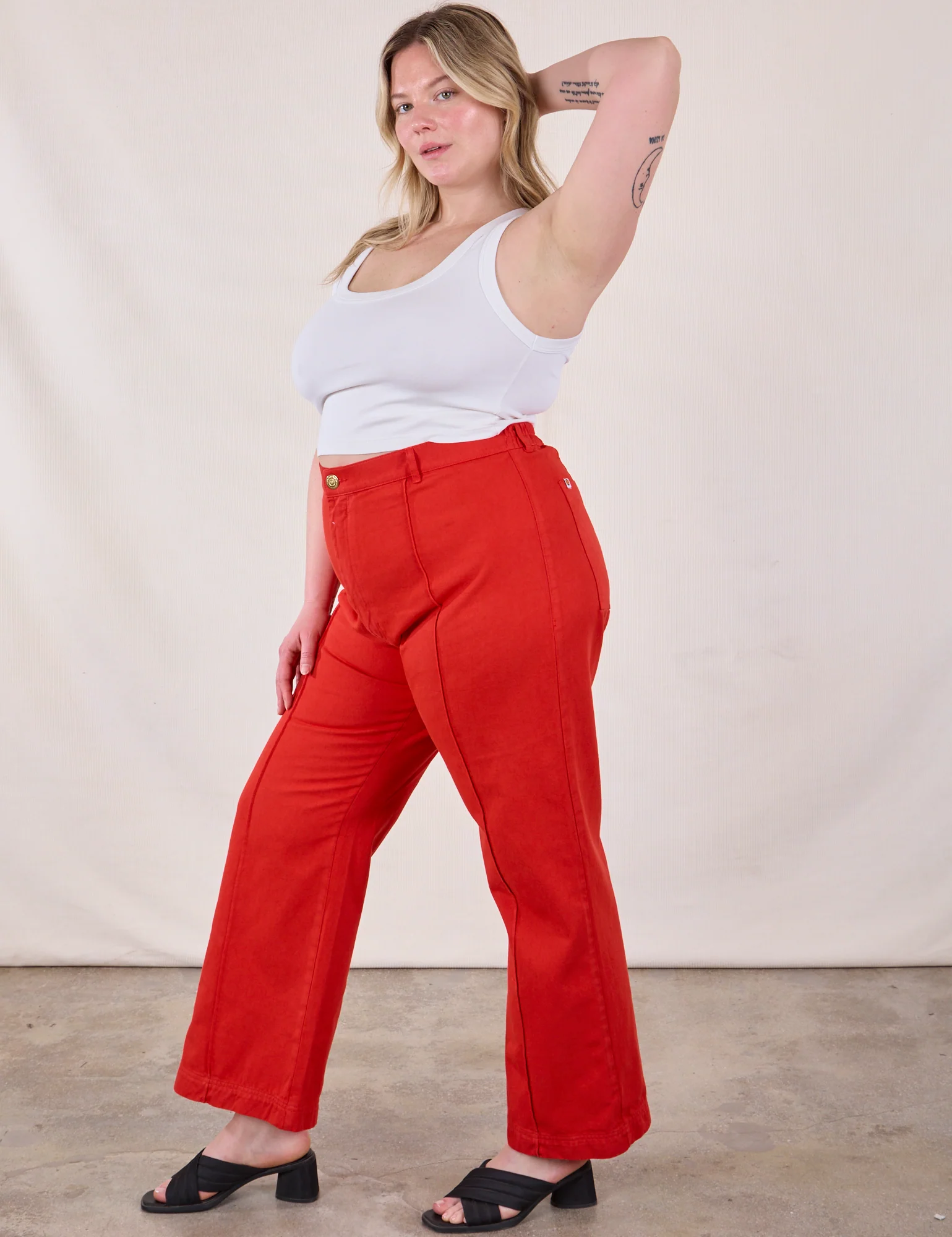 Western Pants - Mustang Red *FINAL SALE* - Image 18