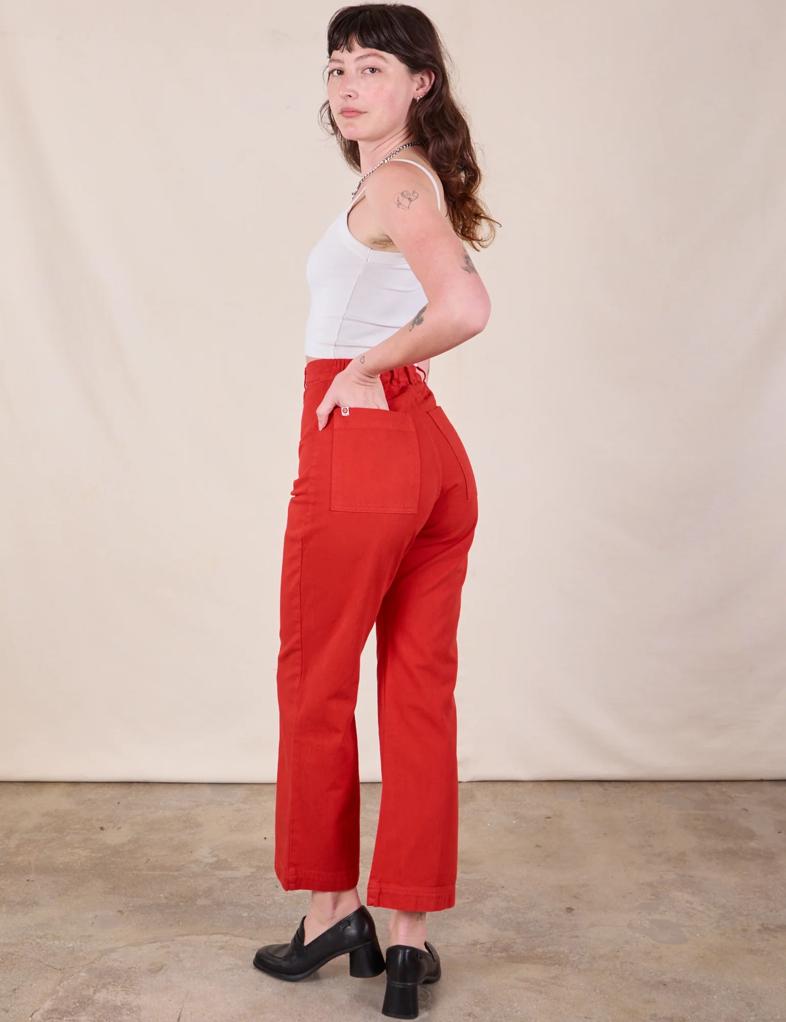 Western Pants - Mustang Red *FINAL SALE* - Image 7