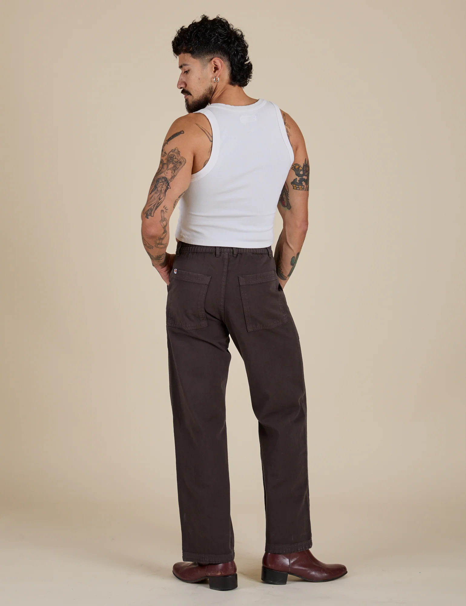 Work Pants - Espresso Brown - Image 22