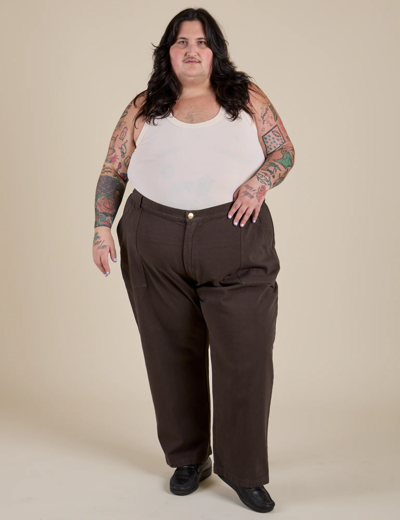 Work Pants - Espresso Brown - Image 27