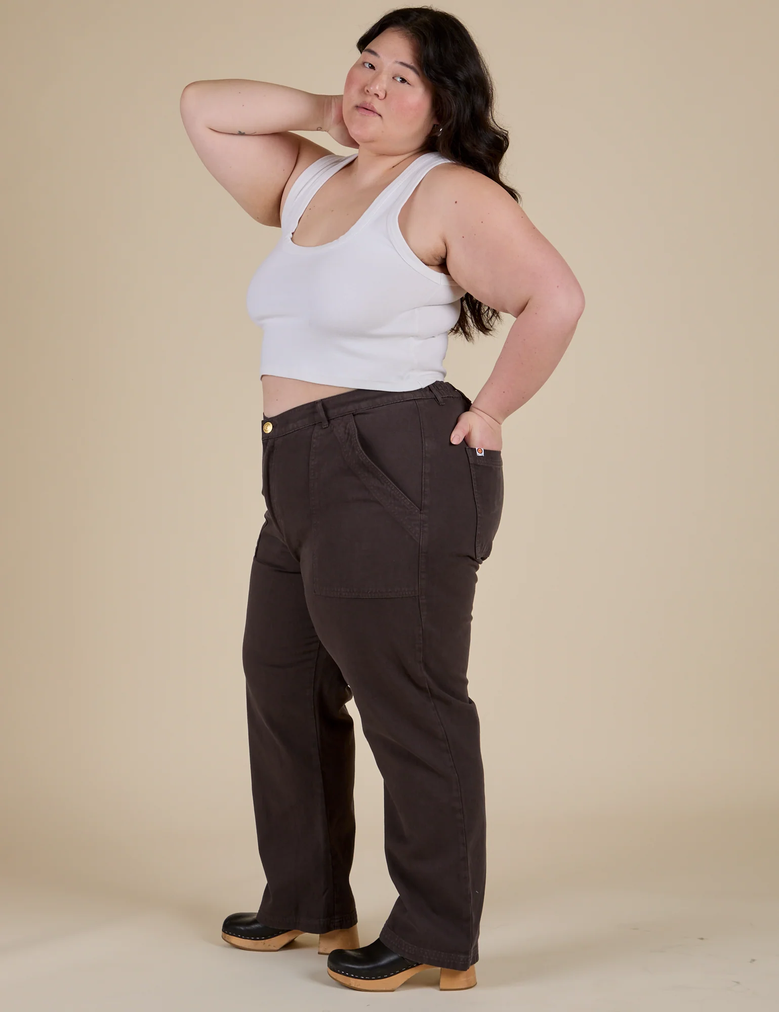 Work Pants - Espresso Brown - Image 5