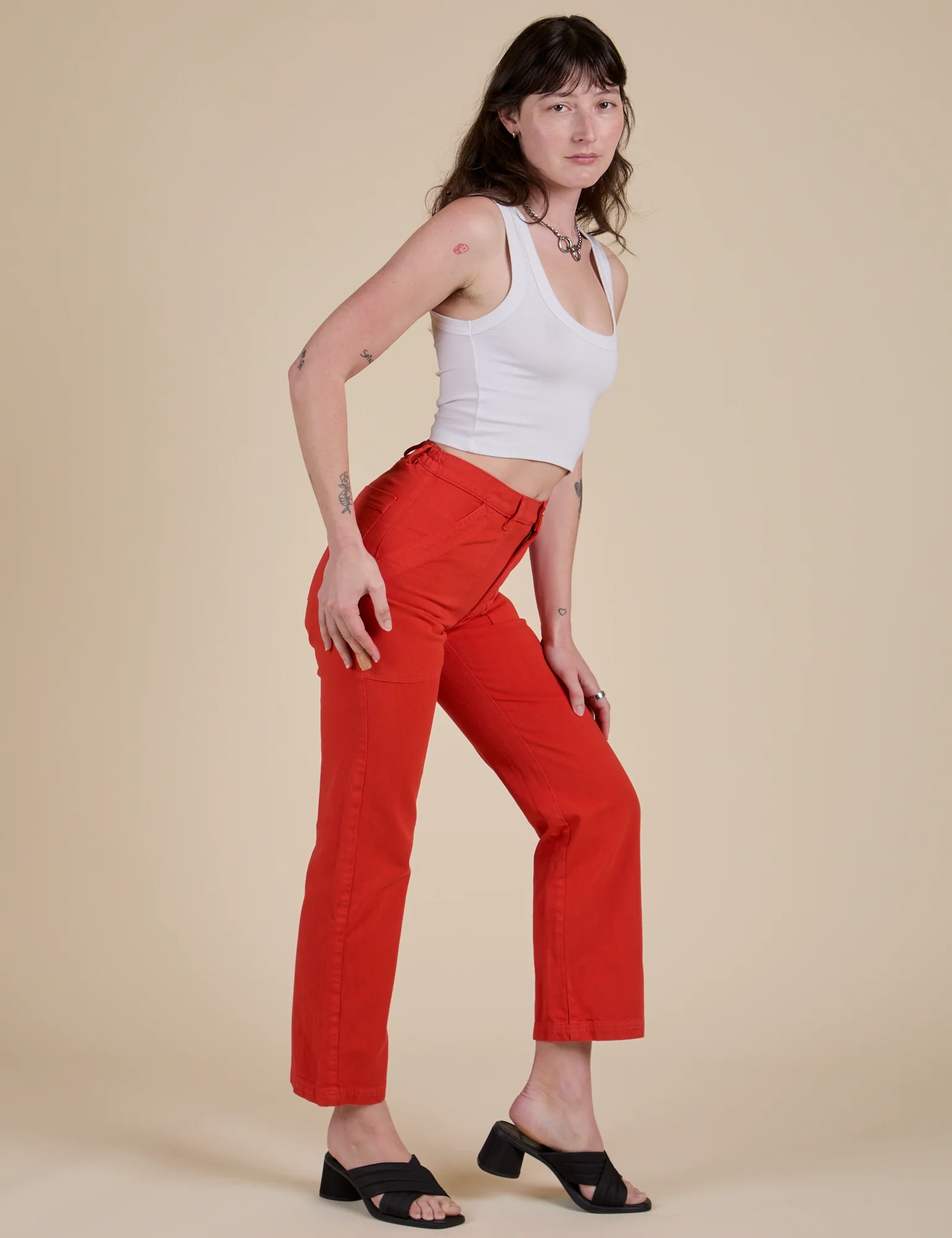 Work Pants - Mustang Red - Image 10