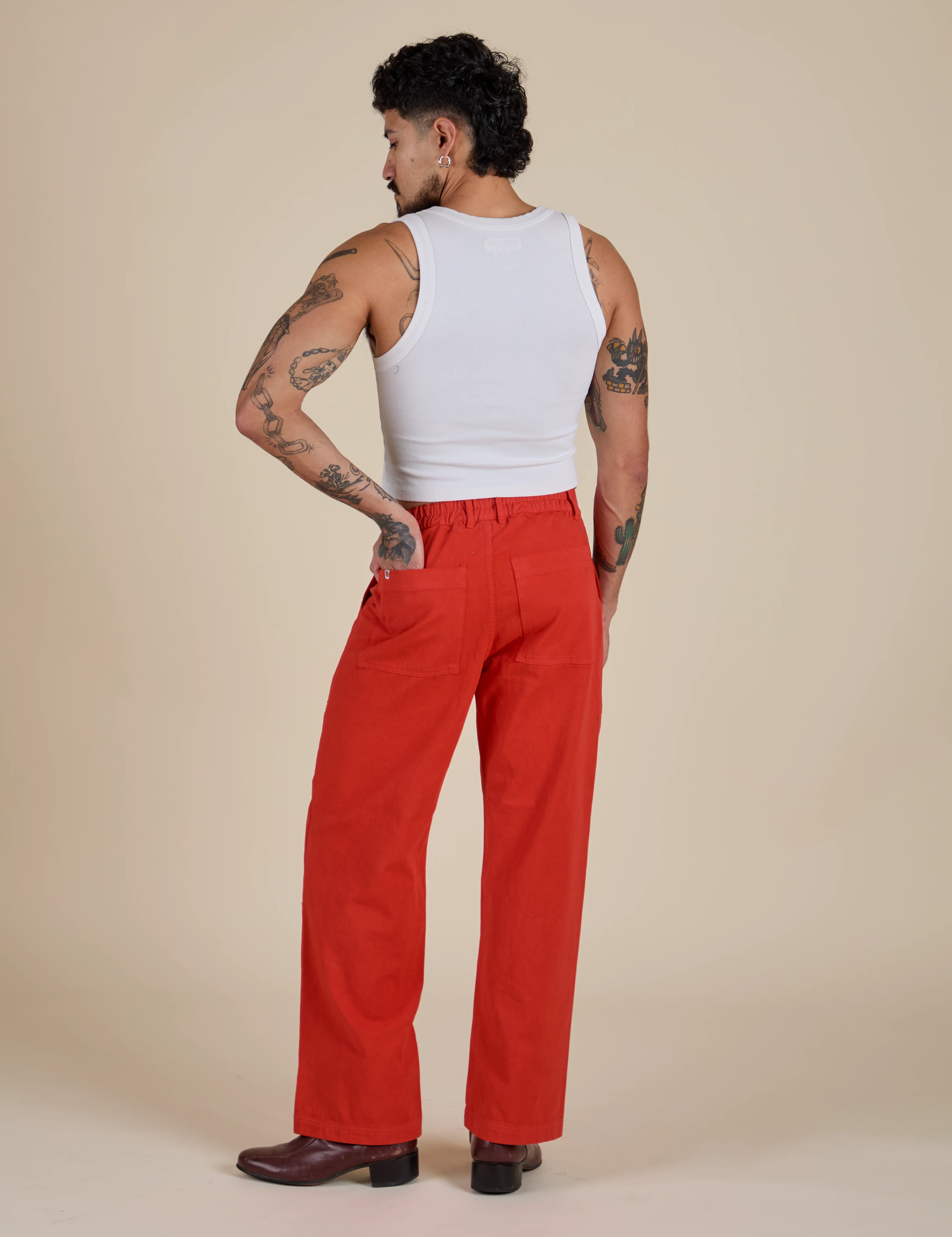 Work Pants - Mustang Red - Image 19