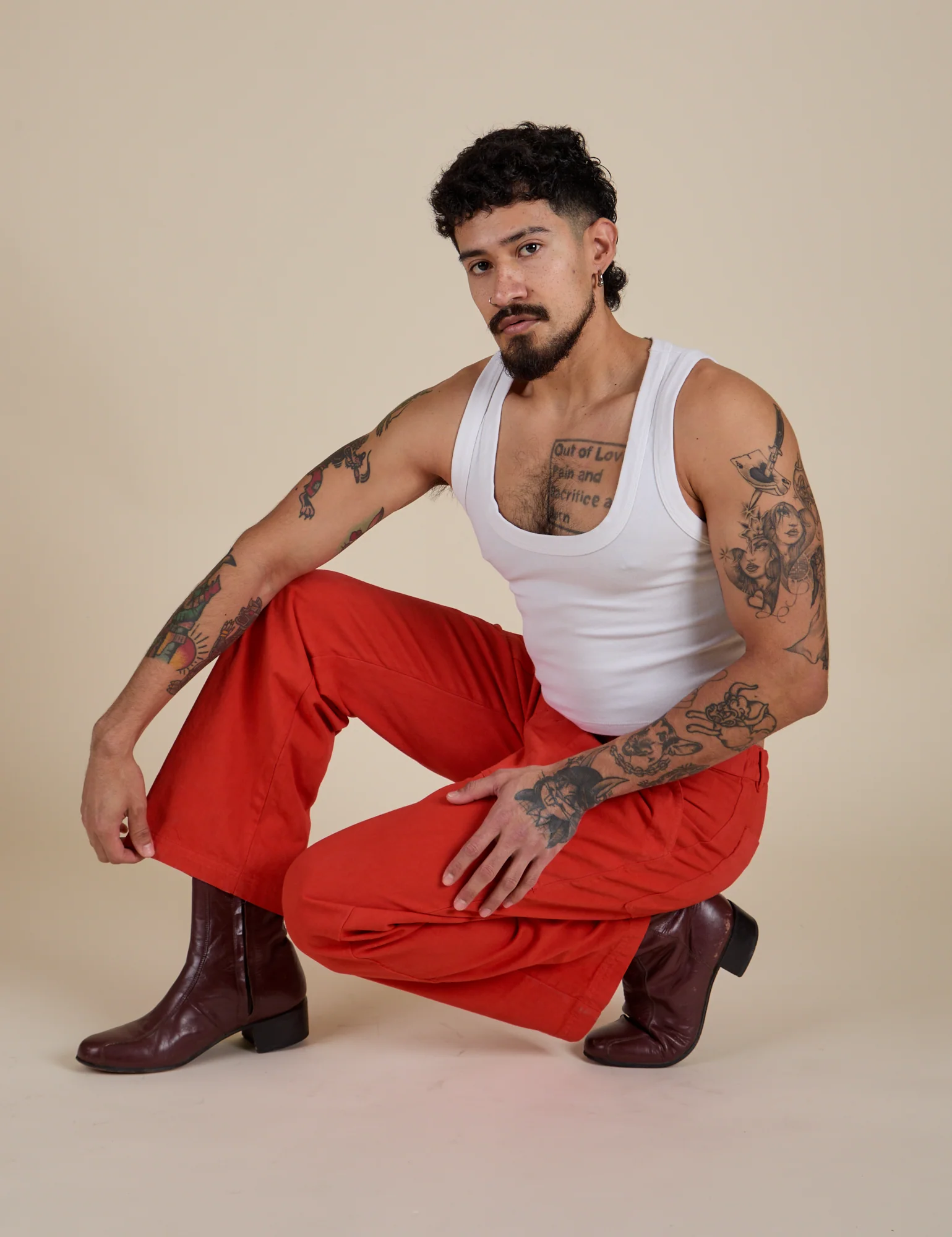 Work Pants - Mustang Red - Image 21