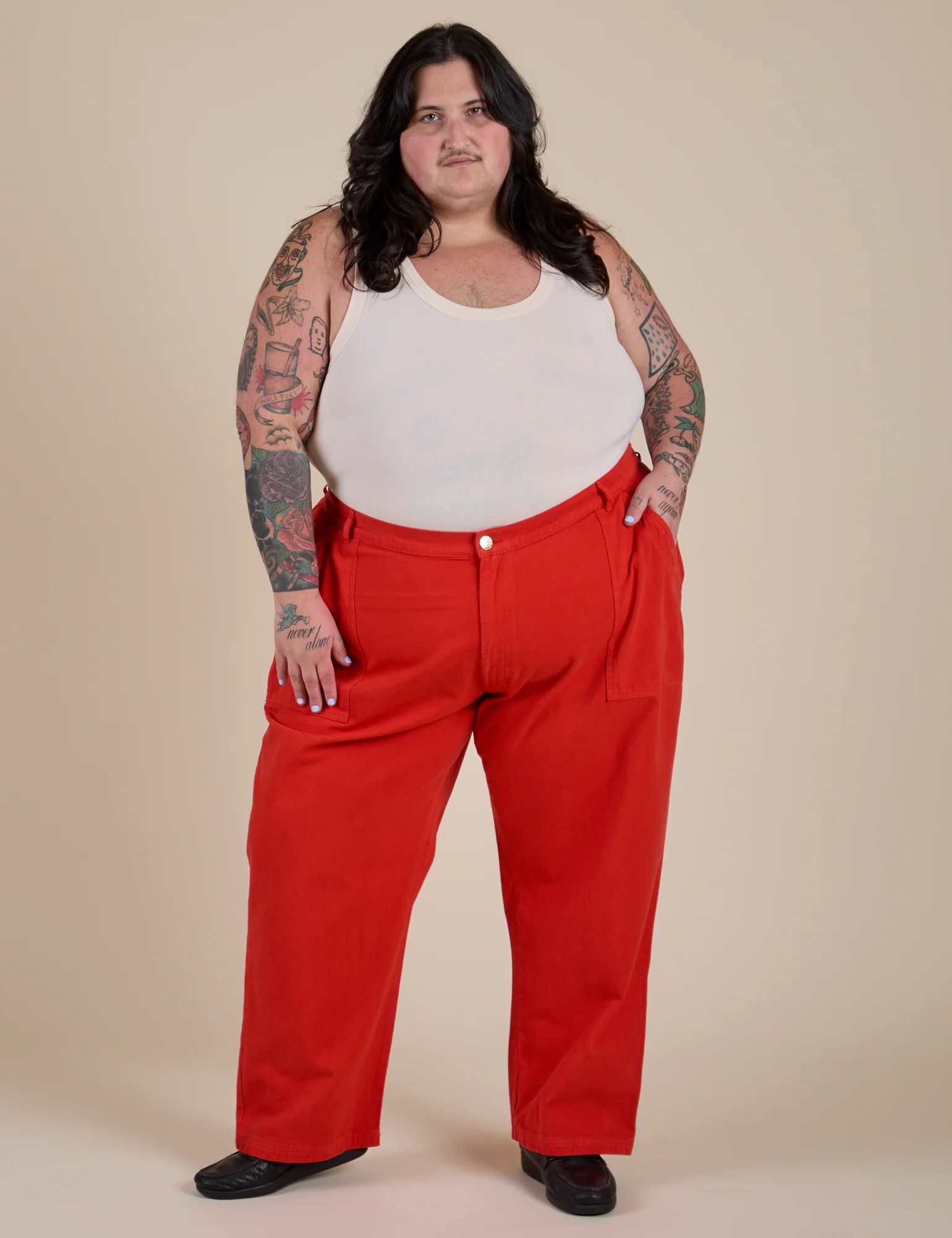 Work Pants - Mustang Red - Image 3
