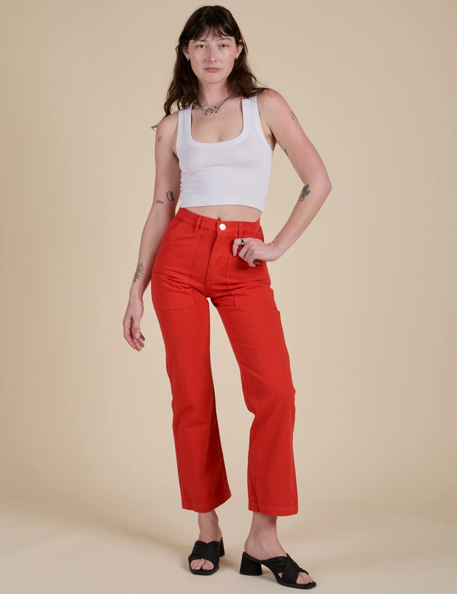 Work Pants - Mustang Red - Image 7