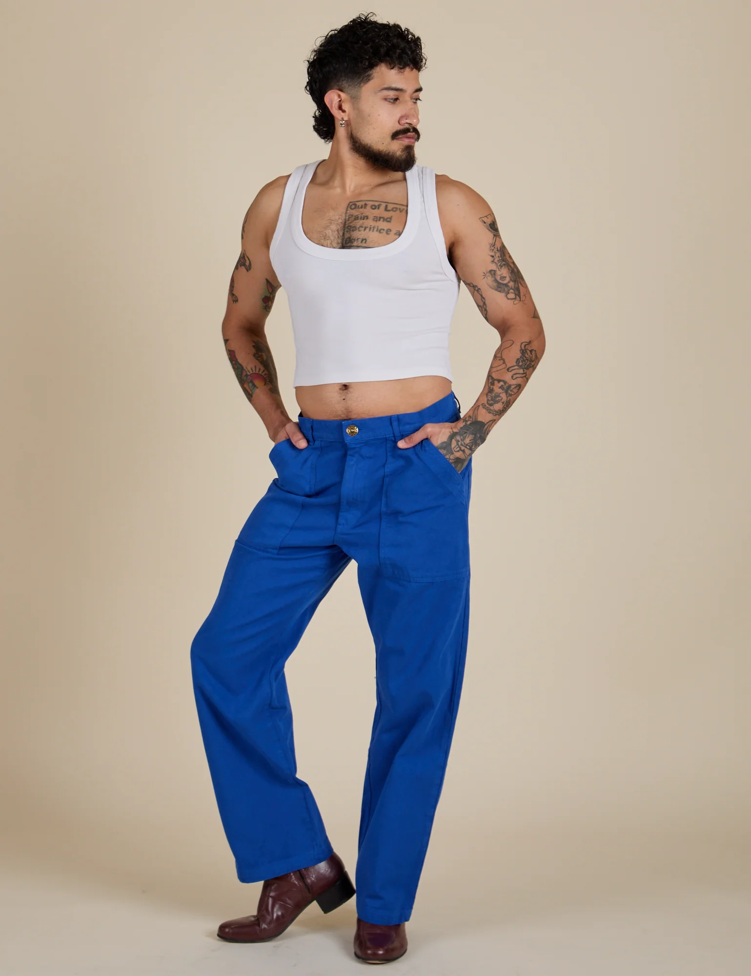 Work Pants - Royal Blue - Image 16